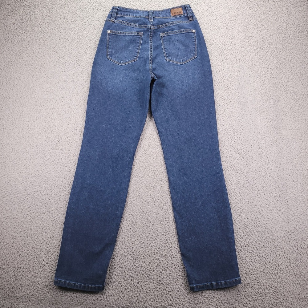 Judy Blue Boyfriend Jeans Womens 1/25 Blue Medium Wash Mid Rise Stretch JB88608